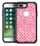 White Polka Dots over Pink Watercolor - iPhone 7 Plus/8 Plus OtterBox Case & Skin Kits