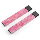 Skin Decal Kit for the Pax JUUL - White Polka Dots over Pink Watercolor V2
