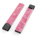 Skin Decal Kit for the Pax JUUL - White Polka Dots over Pink Watercolor V2