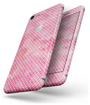 White Polka Dots over Pink Watercolor V2 - Skin-kit for the iPhone 8 or 8 Plus