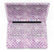 White Polka Dots over Purple Watercolor - MacBook Pro with Retina Display Full-Coverage Skin Kit