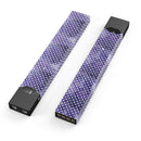Skin Decal Kit for the Pax JUUL - White Polka Dots over Purple Watercolor V2