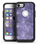 White Polka Dots over Purple Watercolor V2 - iPhone 7 or 8 OtterBox Case & Skin Kits