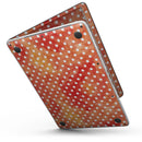MacBook Pro with Touch Bar Skin Kit - White_Polka_Dots_over_Red-Orange_Watercolor-MacBook_13_Touch_V6.jpg?