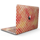MacBook Pro with Touch Bar Skin Kit - White_Polka_Dots_over_Red-Orange_Watercolor-MacBook_13_Touch_V9.jpg?