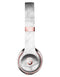 White Scratched Marble Full-Body Skin Kit for the Beats by Dre Solo 3 Wireless Headphones