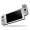 White Scratched Marble // Skin Decal Wrap Kit for Nintendo Switch Console & Dock, Joy-Cons, Pro Controller, Lite, 3DS XL, 2DS XL, DSi, or Wii