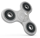 White Slight Grunge Marble Surface Full-Body Fidget Spinner Skin-Kit