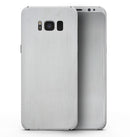 White Washed Woodgrain - Samsung Galaxy S8 Full-Body Skin Kit
