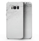 White and Black Marble Surface - Samsung Galaxy S8 Full-Body Skin Kit