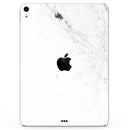 White and Black Marble Surface - Full Body Skin Decal for the Apple iPad Pro 12.9", 11", 10.5", 9.7", Air or Mini (All Models Available)