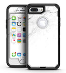 White and Black Marble Surface - iPhone 7 Plus/8 Plus OtterBox Case & Skin Kits