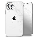 White and Black Marble Surface - Protective Skin Wrap & Decal – Compatible with iPhone SE to iPhone 17 Pro Max (All Models)