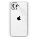 White and Black Marble Surface - Protective Skin Wrap & Decal – Compatible with iPhone SE to iPhone 17 Pro Max (All Models)