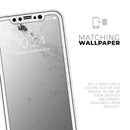 White and Black Marble Surface - Protective Skin Wrap & Decal – Compatible with iPhone SE to iPhone 17 Pro Max (All Models)