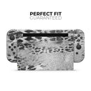 White and Black Real Leopard Print // Skin Decal Wrap Kit for Nintendo Switch Console & Dock, Joy-Cons, Pro Controller, Lite, 3DS XL, 2DS XL, DSi, or Wii - Vinyl Skin Wrap for Nintendo Switch 2, OLED, Lite, Pro Controller, Wii & Classic Handhelds