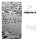 White and Black Real Leopard Print - Skin-Kit for the Samsung Galaxy S-Series S20, S20 Plus, S20 Ultra , S10 & others (All Galaxy Devices Available)