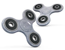 White and Blue Textured Sky Full-Body Fidget Spinner Skin-Kit