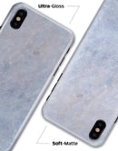 White and Blue Textured Sky - iPhone X Clipit Case