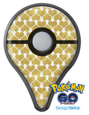 White and Gold Foil Hearts v11 Pokémon GO Plus Vinyl Protective Decal Skin Kit