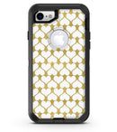 White and Gold Foil Hearts v13 - iPhone 7 or 8 OtterBox Case & Skin Kits