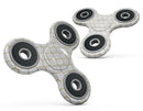 White and Gold Foil v1 Full-Body Fidget Spinner Skin-Kit
