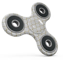 White and Gold Foil v1 Full-Body Fidget Spinner Skin-Kit