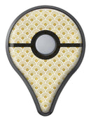 White and Gold Foil v3 Pokémon GO Plus Vinyl Protective Decal Skin Kit
