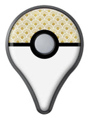 White and Gold Foil v3 Pokémon GO Plus Vinyl Protective Decal Skin Kit