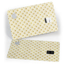 White and Gold Foil v3 - Premium Protective Decal Skin-Kit for the Apple Credit Card