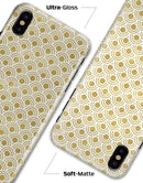 White and Gold Foil v3 - iPhone X Clipit Case