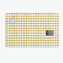 White and Gold Foil v4 - Premium Protective Decal Skin-Kit for the Apple Credit Card