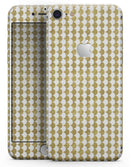 White and Gold Foil v4 - Skin-kit for the iPhone 8 or 8 Plus