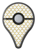 White and Gold Foil v6 Pokémon GO Plus Vinyl Protective Decal Skin Kit