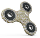 White and Gold Foil v7 Full-Body Fidget Spinner Skin-Kit