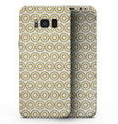 White and Gold Foil v7 - Samsung Galaxy S8 Full-Body Skin Kit