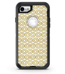 White and Gold Foil v7 - iPhone 7 or 8 OtterBox Case & Skin Kits