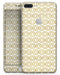 White and Gold Foil v7 - Skin-kit for the iPhone 8 or 8 Plus