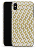 White and Gold Foil v7 - iPhone X Clipit Case
