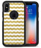 White and Gold Foil v9 - iPhone X OtterBox Case & Skin Kits
