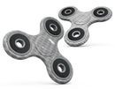 White and Gray Diamond Board Pattern Full-Body Fidget Spinner Skin-Kit