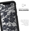 White and Gray Digital Camouflage - Skin Kit for the iPhone OtterBox Cases