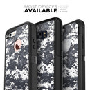 White and Gray Digital Camouflage - Skin Kit for the iPhone OtterBox Cases