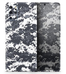 White and Gray Digital Camouflage - Skin-Kit for the Samsung Galaxy S-Series S20, S20 Plus, S20 Ultra , S10 & others (All Galaxy Devices Available)