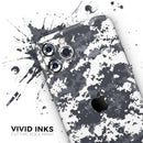 White and Gray Digital Camouflage // Skin-Kit compatible with the Apple iPhone 14, 13, 12, 12 Pro Max, 12 Mini, 11 Pro, SE, X/XS + (All iPhones Available)