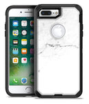 White and Gray Neutral Marble Surface - iPhone 7 Plus/8 Plus OtterBox Case & Skin Kits