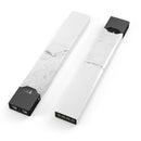 Skin Decal Kit for the Pax JUUL - White and Gray Neutral Marble Surface