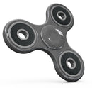 White and Gray Scratched Fabric Surface Full-Body Fidget Spinner Skin-Kit