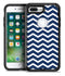 White and Navy Chevron Stripes - iPhone 7 Plus/8 Plus OtterBox Case & Skin Kits