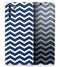 White and Navy Chevron Stripes - Skin-Kit for the Samsung Galaxy S-Series S20, S20 Plus, S20 Ultra , S10 & others (All Galaxy Devices Available)